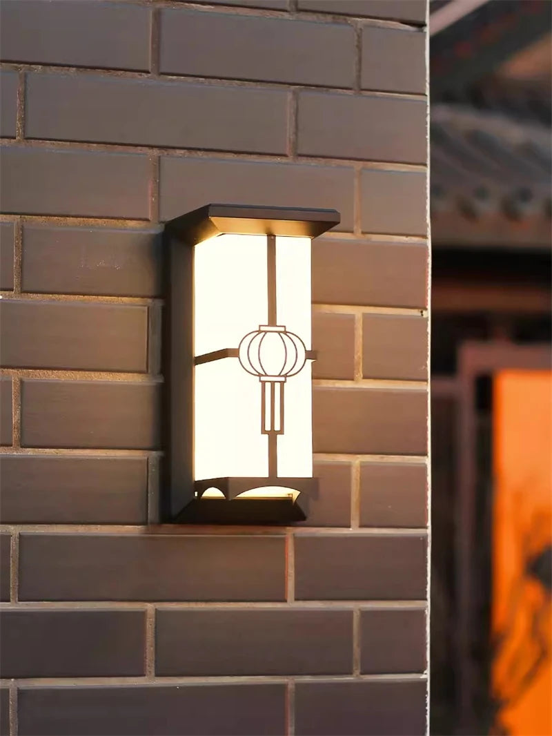 12W/18W LED Outdoor Wall Lamp Plastic/Aluminum Front Door Waterproof IP65 Sconce Garden Patio Terrace Home Wall Lighting Fixture