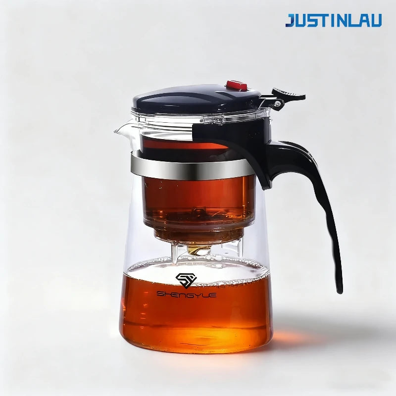 500ml-1800ml  Glass Teapot  Borosilicate Glass Split Type Teapot Heat Resistant Glass Teapot Tea Part Gift Idea Household