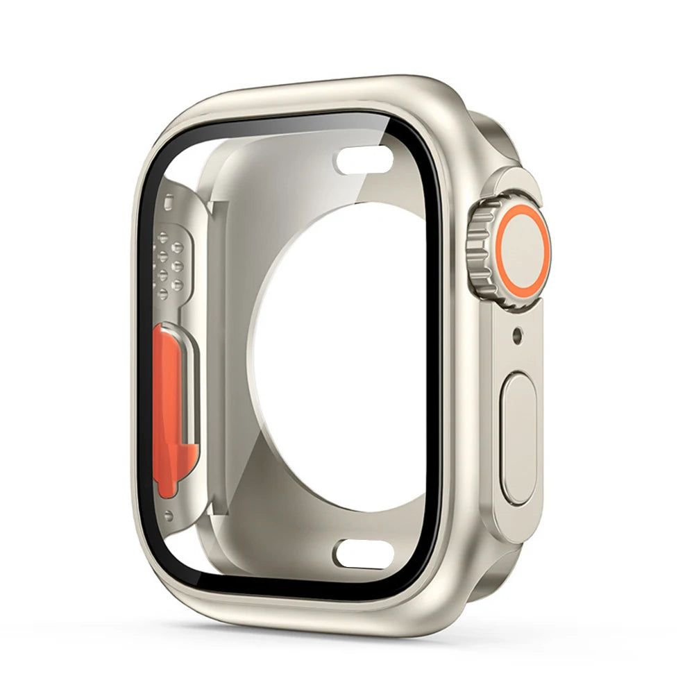 Screen Protector Case for Apple Watch Cover 46mm 42mm 45mm 44mm 41mm 40mm Hard PC Bumper Protector for iwatch 11 10 9 8 7 6 5 SE