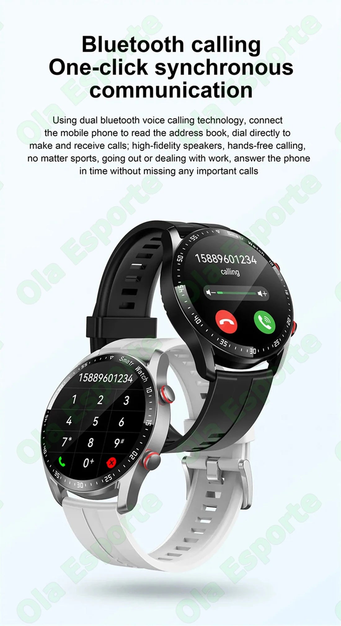 ECG+PPG Bluetooth Call Smart Watch Men Laser Health Blood Pressure Fitnes Sports Watches Man Sports Waterproof Smartwatch+Box