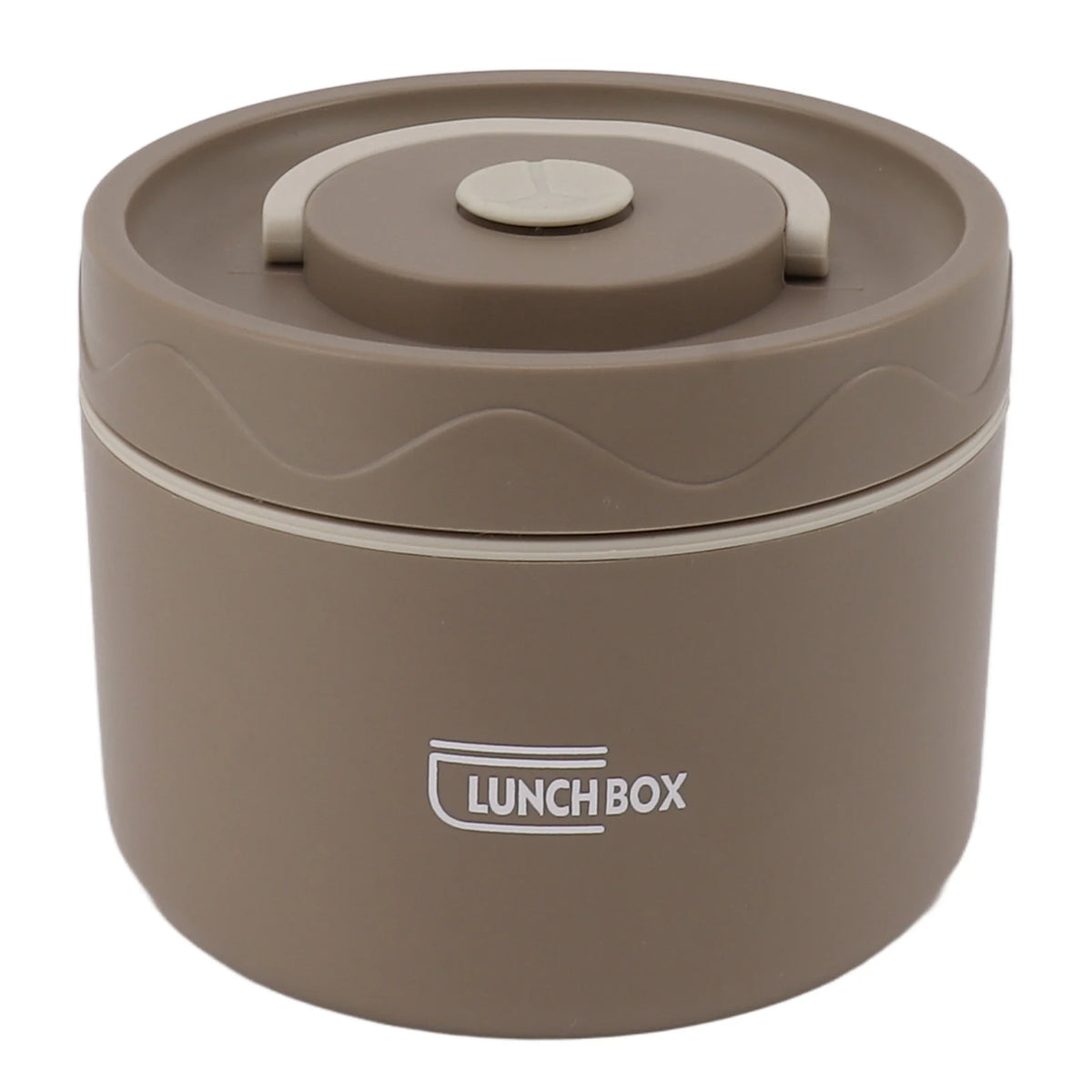 550ml Stainless Steel Insulated Bento Lunch Box Stackable 2 Tier Round Bento Lunch Box Stainless Steel Leakproof Food Container