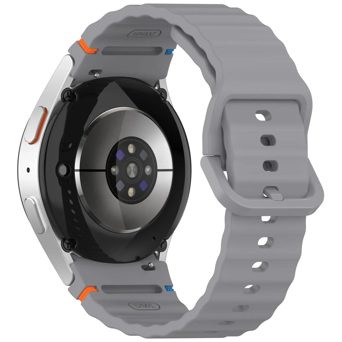 1:1 Official Silicone Strap For Samsung Galaxy Watch 7/FE/6/5/4 44mm40mm 5 Pro Bracelet Watch 6/4 Classic 47/43mm 46/42mm Correa