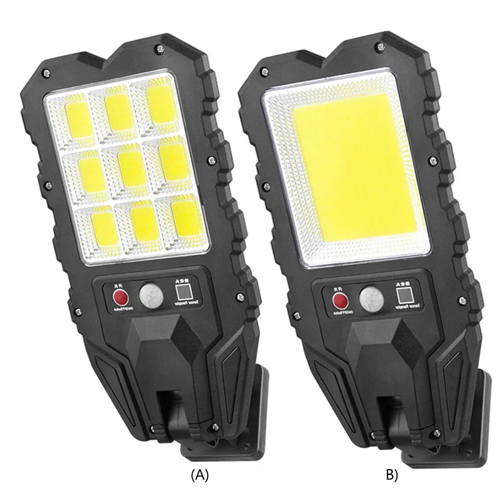 induction Solar Light Outdoor With 3 Mode Waterproof Motion Sensor Security Lighting LED Wall Street Lamp for Garden 108COB