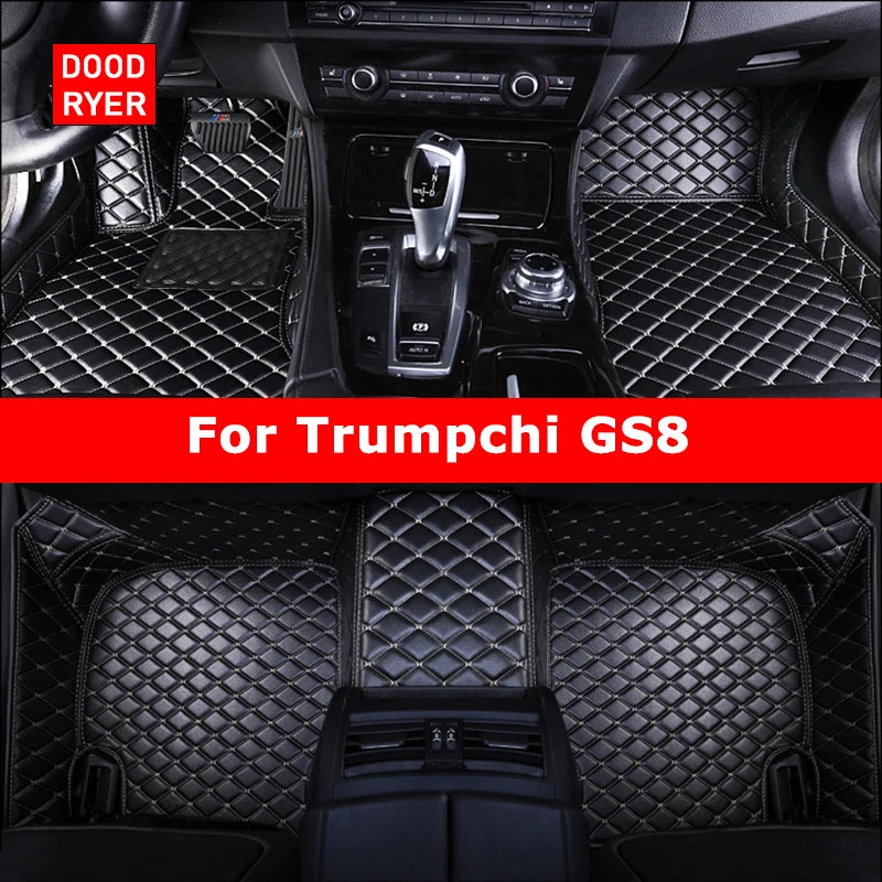 DOODRYER Custom Car Floor Mats For Trumpchi GS8 Auto Carpets Foot Coche Accessorie