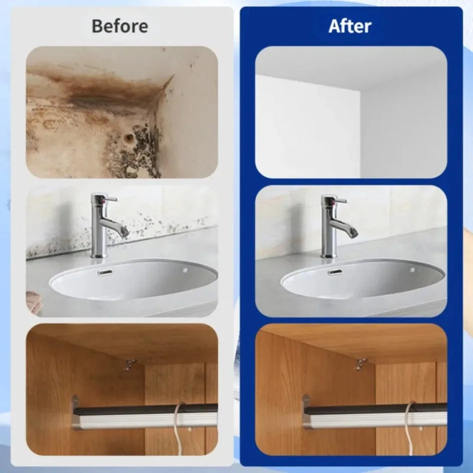 Mold Remover Spray Prevent Fungus Furniture Tile Wall Stains Removal Sink Descale Antibacterial Bathroom Mildew Cleaning Agent