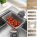 AOBT Kitchen Sink Filter Drain Disposable Residue Leftover Rack New Sink Filter for Kitchen Drainage System
