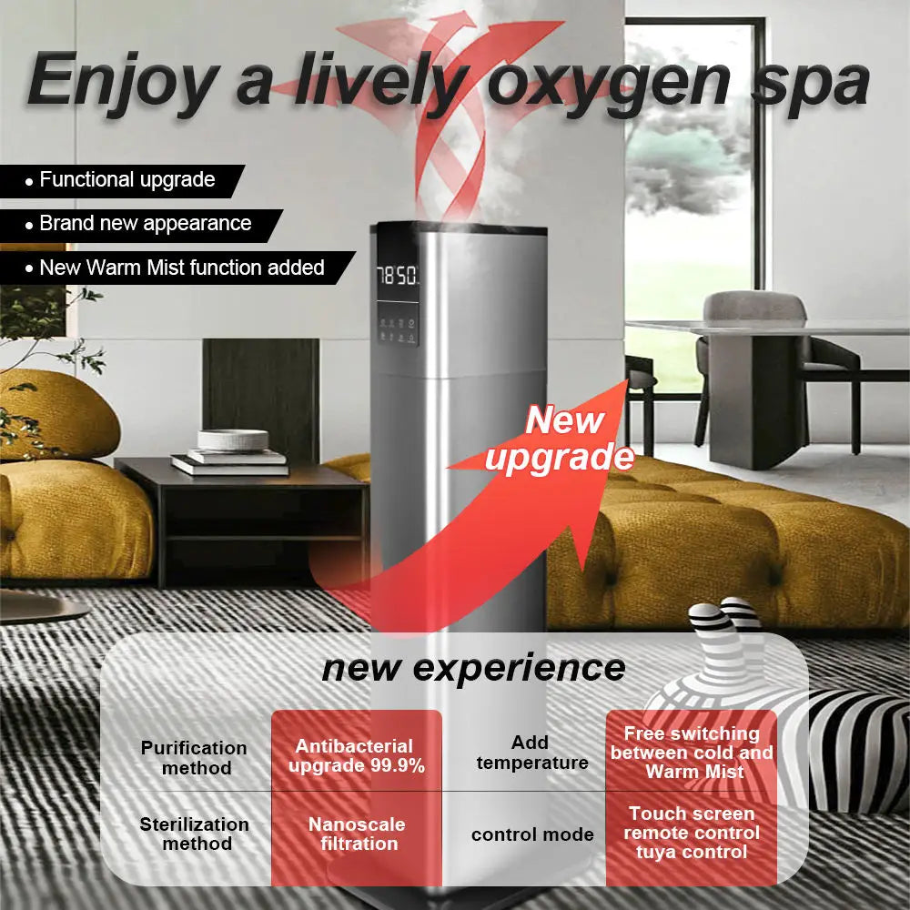 13L Hot Fog New Floor Air Humidifier Large-capacity Disinfection of Pregnant Women and Babies in Household Quiet Bedroom