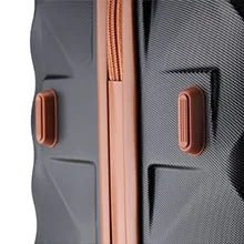 British Traveller 13/20/24/28 Inch Luggage Set with Travel Bag, Interlockable ABS+PC Hard Shell Suitcase, Side Embedded TSA Lock, Smooth Silent TPE Spinner Wheels, Full YKK Zipper Large Capacity Travel Suitcase for Overseas B