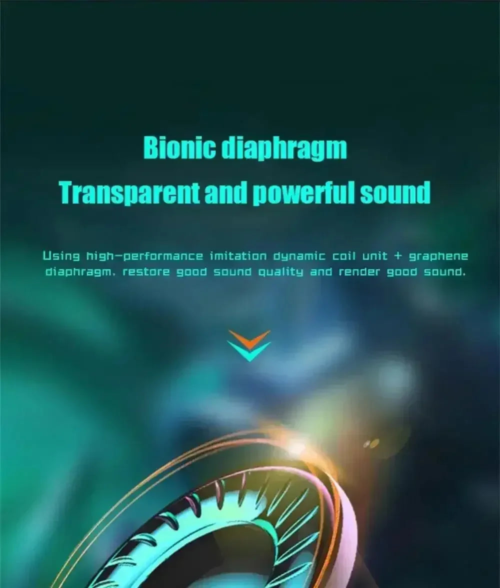 TWS Digital display Tws Audifonos Auriculares Bluetooth Wireless Headphones Earbuds Gaming In-Ear Earphones for all smartphones