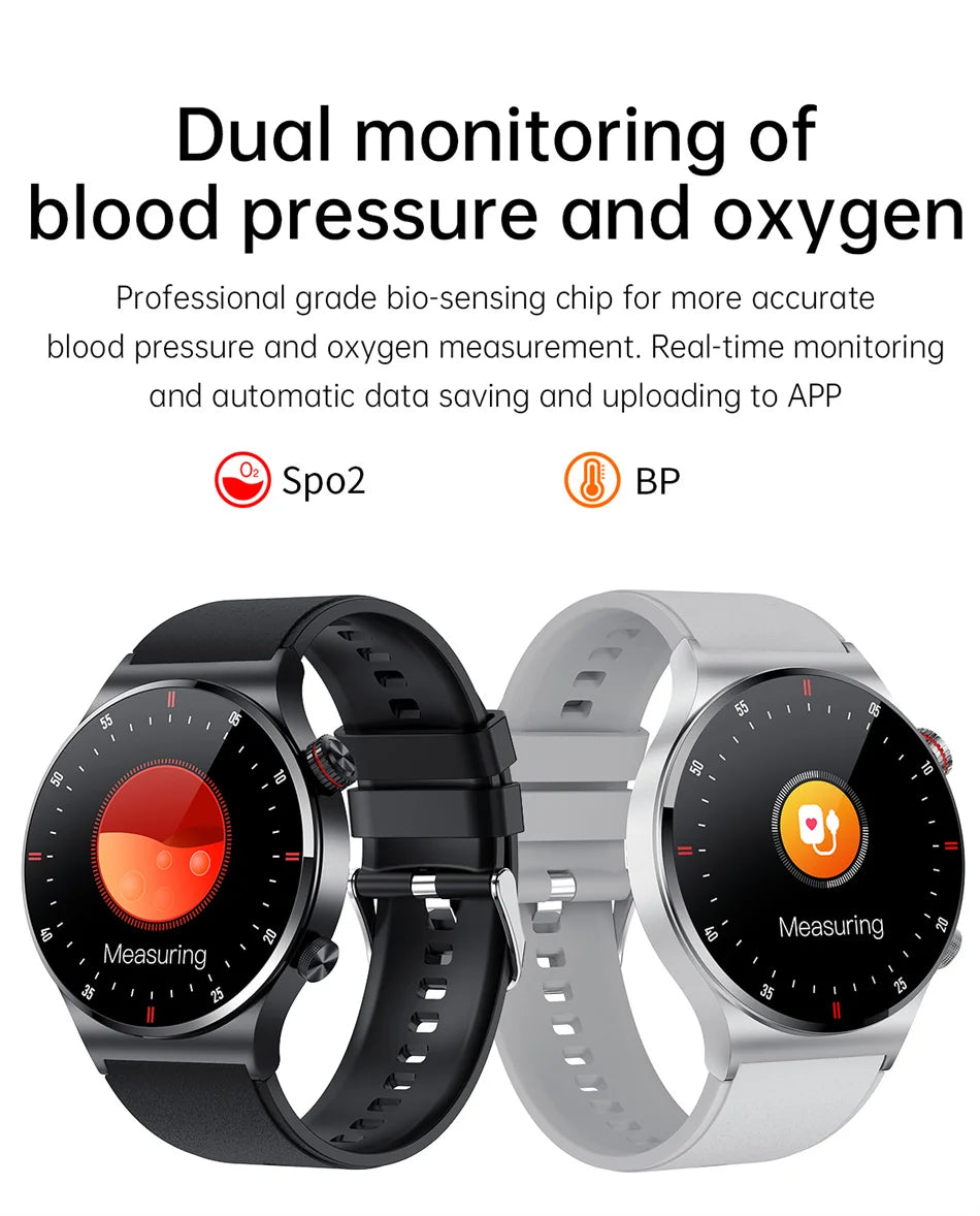 2026 Fashion Smartwatch HD Touch Heart Rate Bluetooth Call Sleep Monitoring NFC Weather Sport Mode Smart Watch For Android IOS