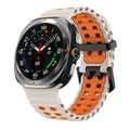 Ocean Silicone Strap for Samsung Galaxy Watch Ultra 47mm Sports Breathable Bracelet Wristband For Galaxy Watch Ultra 47mm Correa