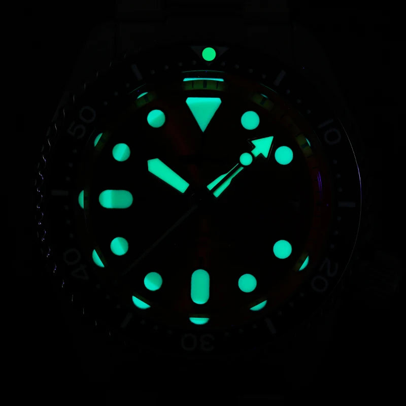 Heimdallr SKX007 NH36 Automatic Mechanical Date/Week Display Ceramic Bezel Sapphire Glass 200m Waterproof 41mm Dive Watch