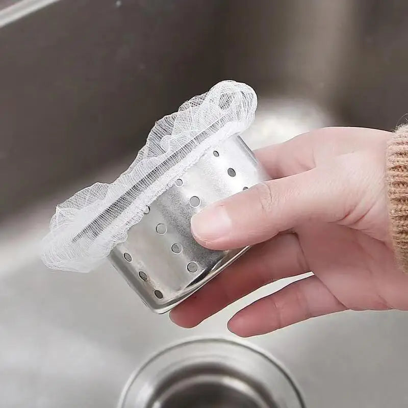 Kitchen Sink Filter Stainless Steel Mesh Sink Strainer Filter Sewer Mesh Strainers Bathroom Sink Strainer Drain Hole Filter Trap