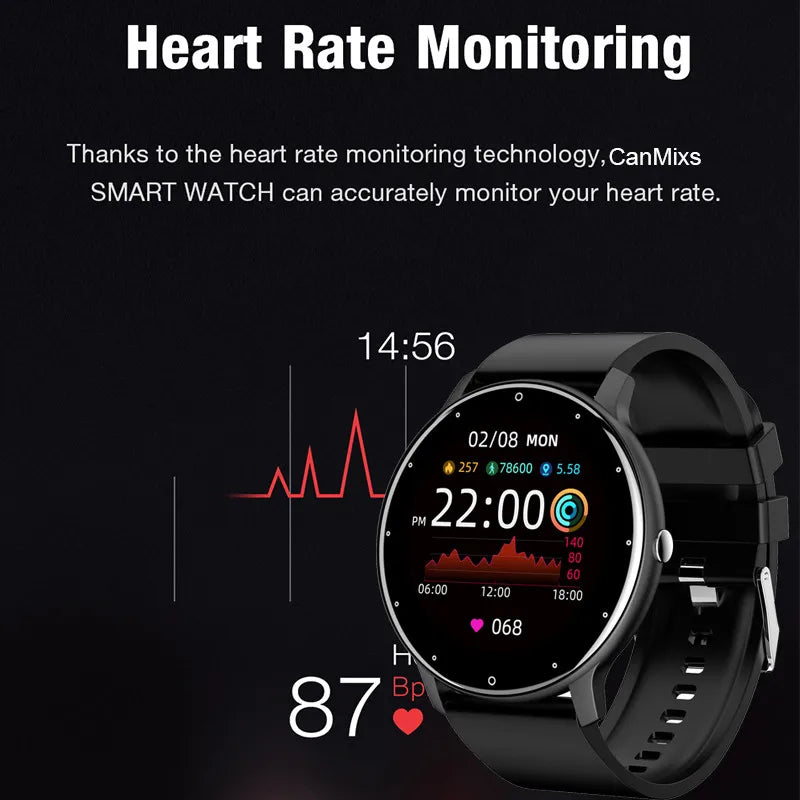 NEW Fashion Men Smart Watch Wireless Call Digital Fitness Tracker IP68 Waterproof Sport Smartwatch for Women Android Phones 2025