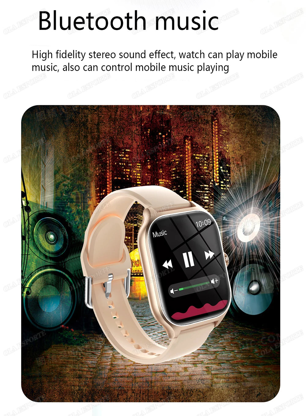 New Smart Watch 2.01'' HD Display Bluetooth Call Health Monitor Sports Mode GPS Track Smartwatch Men Women For Android IOS HT30