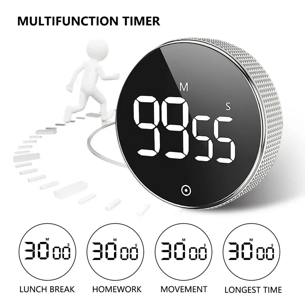 Super Mini LCD Digital Display Kitchen Timer Kitchen Countdown Alarm Magnet Clock Sleep Stopwatch Clock Timer