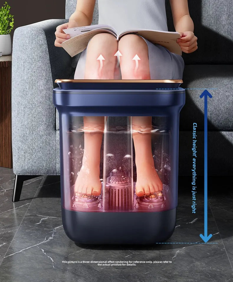 Electric massage of foot bath for heating constant temperature foot bath for 2024 new home fully automatic foot bath tub