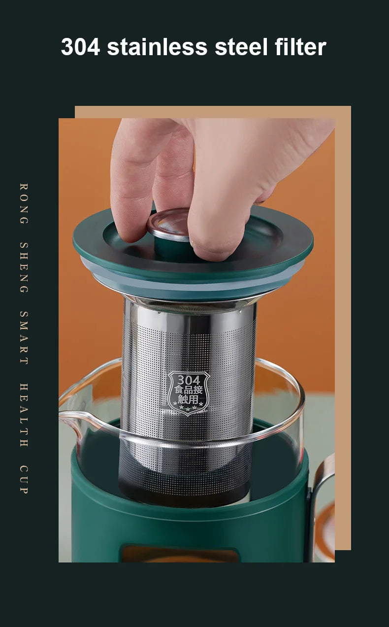 Health Pot Multifunction Electric Kettle With Temperature Control Water Boiler 600ml Mini Electric Kettle Smart Portable Tea Pot