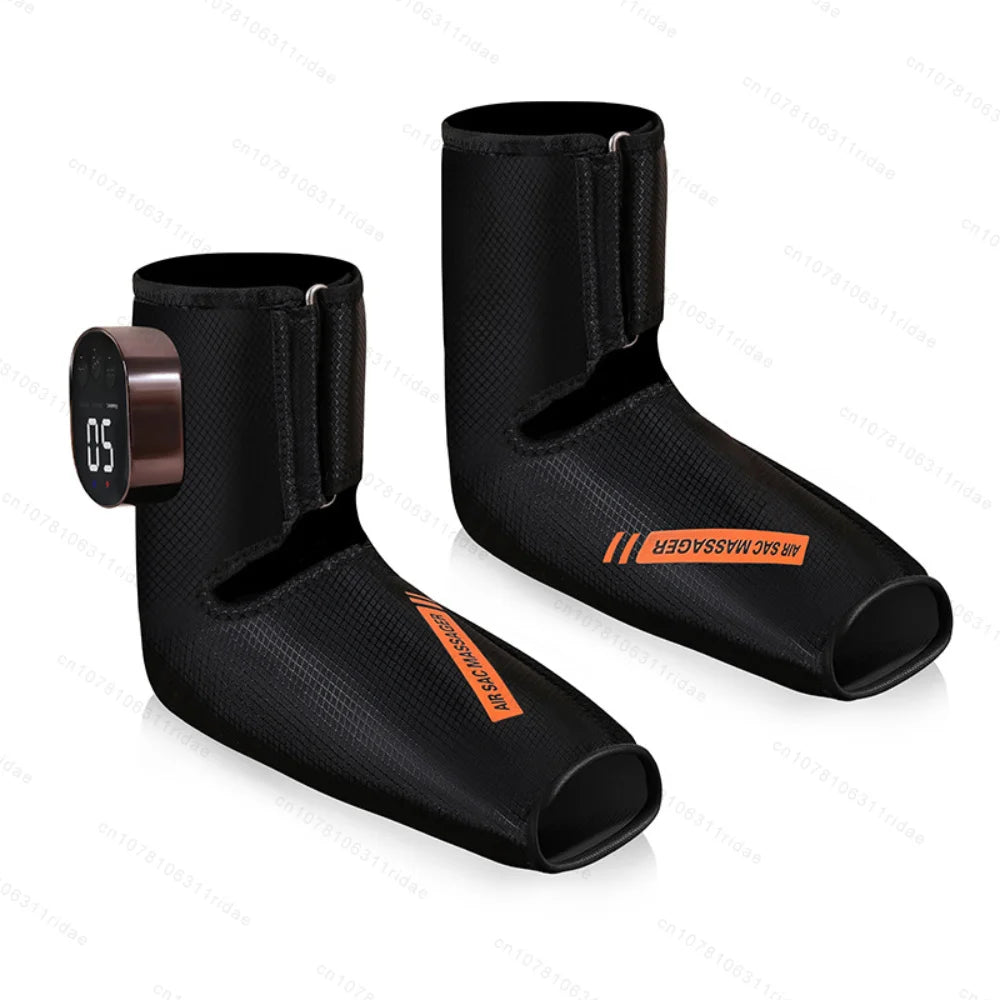Electric Airbag Compression Foot Massager Airbag Kneading Foot Massage Vibration Warm Massage Feet Deep Relax Foot Ankle Brace