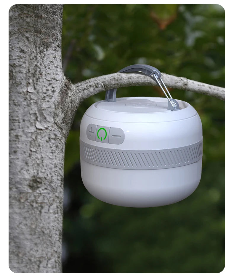 LV10 Outdoor LED Camping Flashlight 230 Hours Rechargeable Camping Lantern with Magnet Lighting Fixture Portable Emergency Light