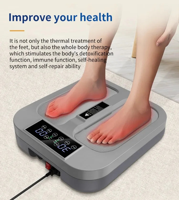 Tera Hertz Frequency Therapy Device Terahertz Cell Energy Instrument Heating Therapy Foot Massage Health Care Rehabilitation New
