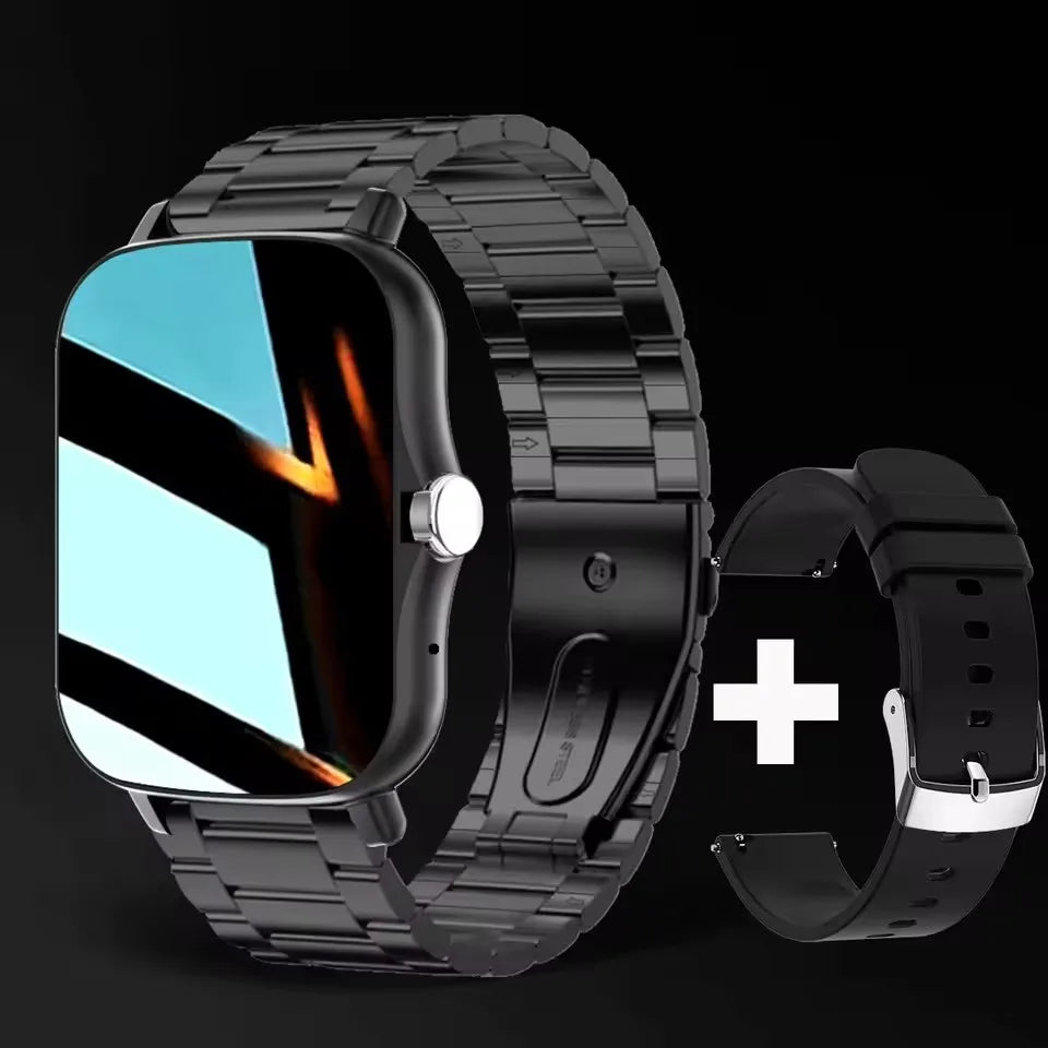 2026 New Smart Watch For Android IOS 1.83Inch Color Screen Bluetooth Call Blood Oxygen/Pressure Monitoring Smart Watch Women Men
