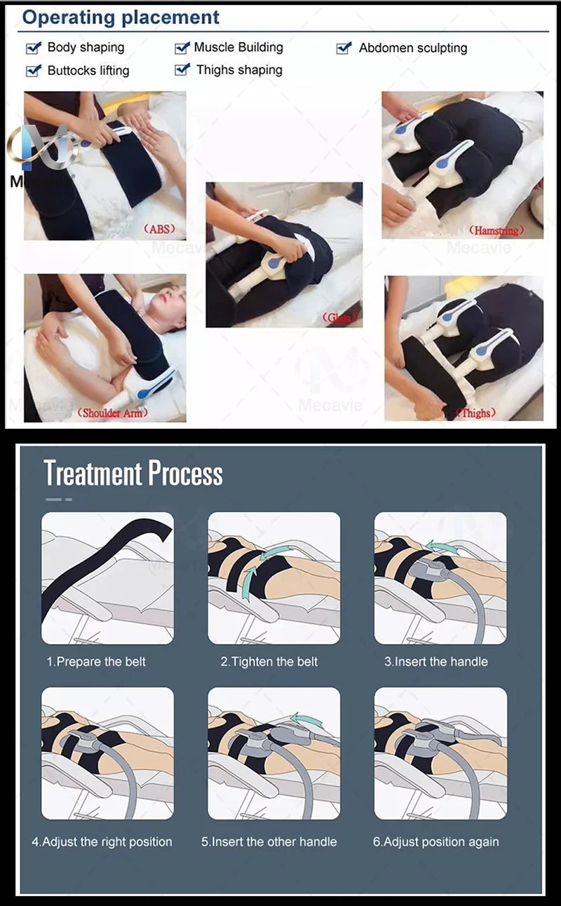 2026NEW MECAVIE 15 T 6500W Body Sculpt Weight Lose EMS body Muscle Stimulate body Slimming Sculpting Fat Reduction Machine
