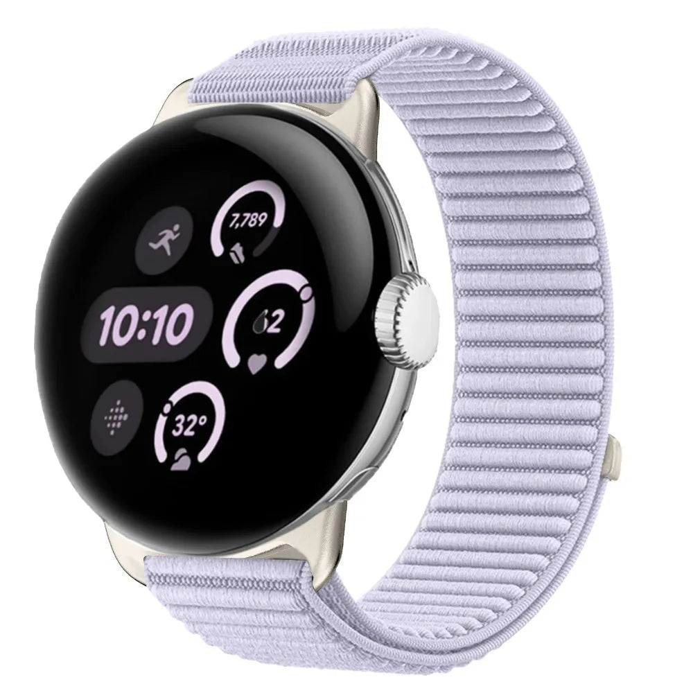 Original Nylon Strap for Google Pixel Watch 4 3 45mm 41mm Weave Wristband Correa for Pixel Watch 4 3 2 1 Breathable Accessories