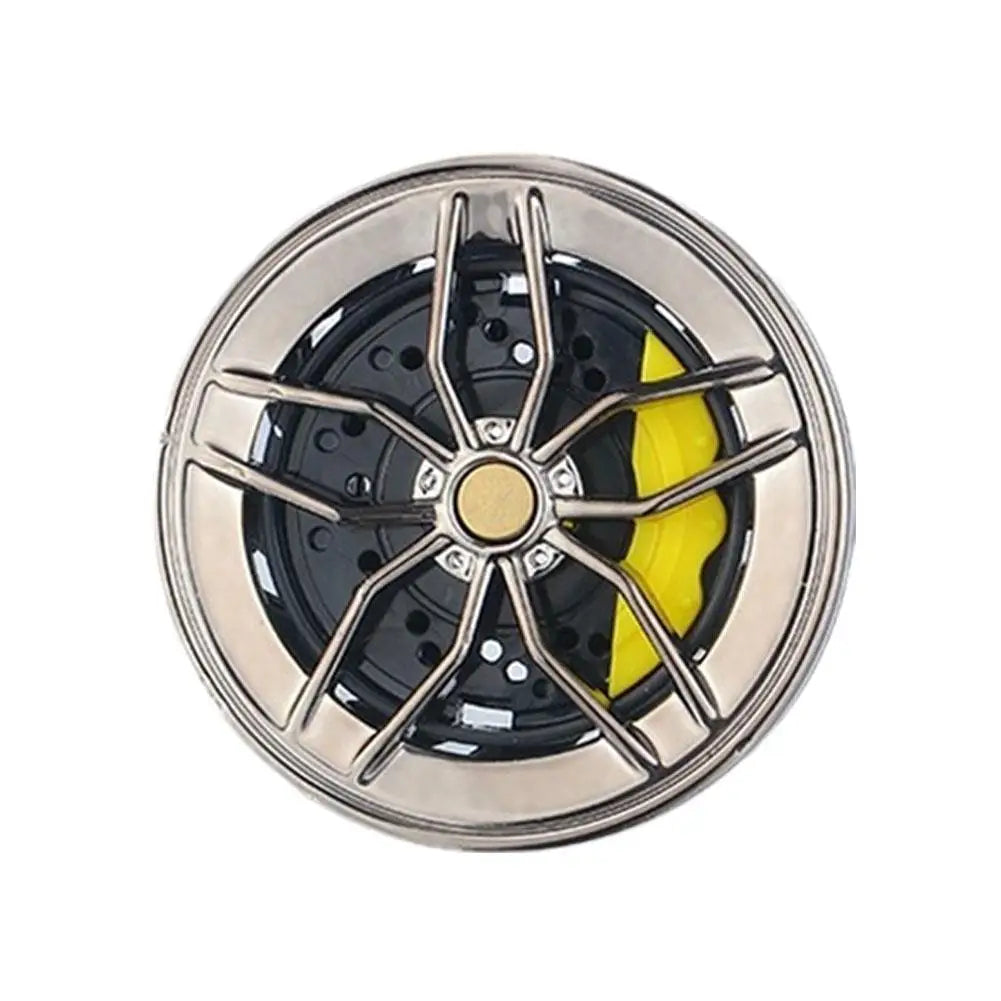 Car Air Freshener Rotatable Clip Auto Wheel Hub & Air Vent Fragrance Tire Fragrance Clips Decorative Car Accessories
