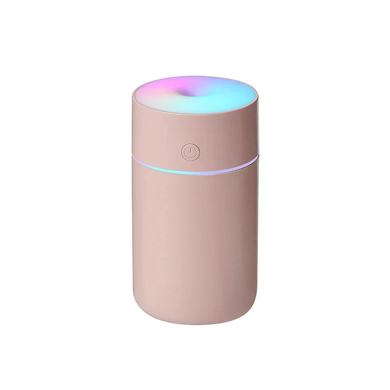HOMEFISH Colorful Portable Mini Air Humidifier USB Rechargeable Wireless Home Car Aroma Diffuser Essential Oil Atomizer