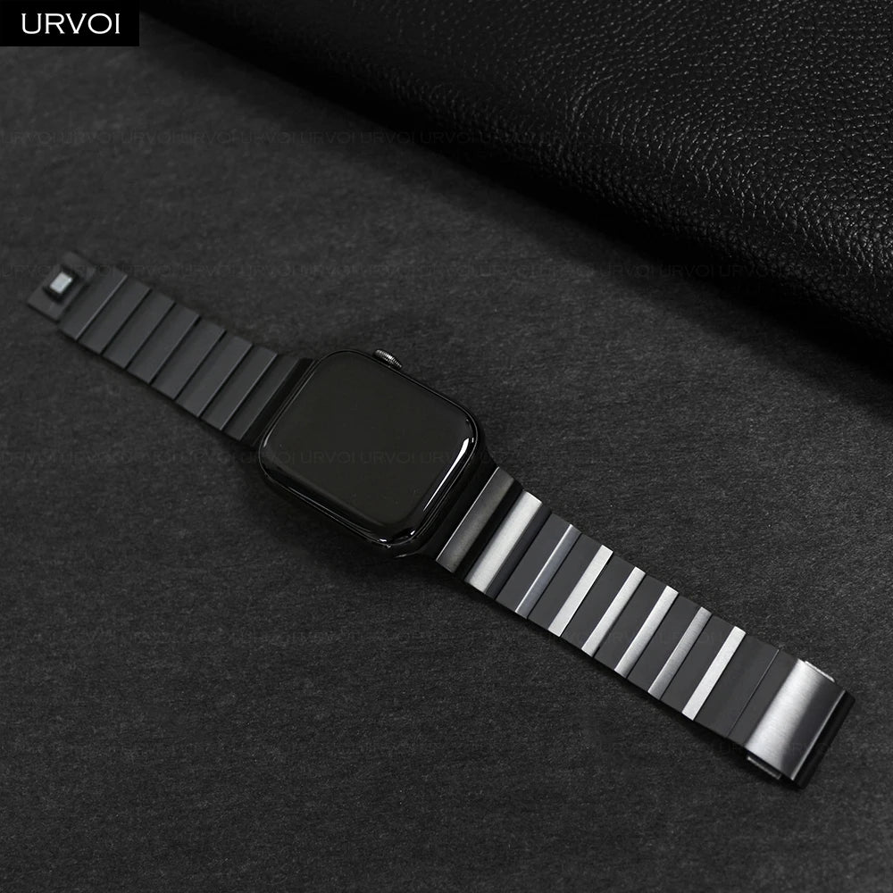 URVOI Titanium Band for Apple Watch Ultra 3 2 Series 11 10 9 8 7 6 SE strap for iWatch Magnet Closure wristband 46 49mm