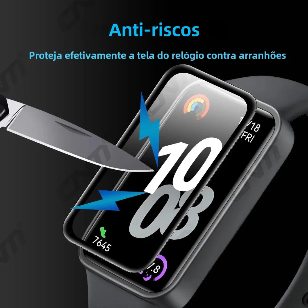 Screen Protector for Huawei Band 10 HD Anti-scratch Full Coverage Protective Film Screen Protector Accessories (Not Glass)