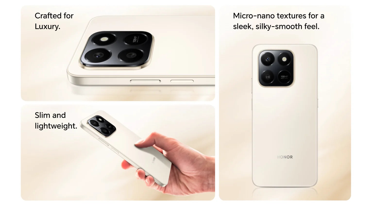 HONOR 400 Smart 4G,EU Version,108MP Main Camera,6500mAh Battery, 5-star SGS Premium Drop Protection, Instant AI Button,IP54
