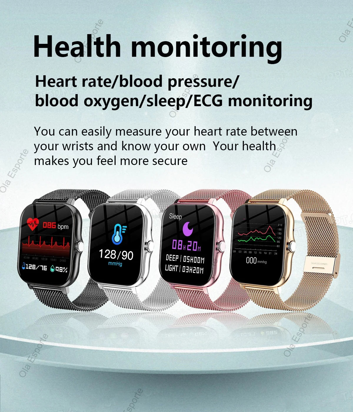 2026 New Smart Watch For Android IOS 1.83Inch Color Screen Bluetooth Call Blood Oxygen/Pressure Monitoring Smart Watch Women Men