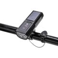 Bike Smart Light Front LED Bicycle Light with Horn Type-C Charging MTB Head Lamp Waterproof Flashlight Road Cycling Accessories