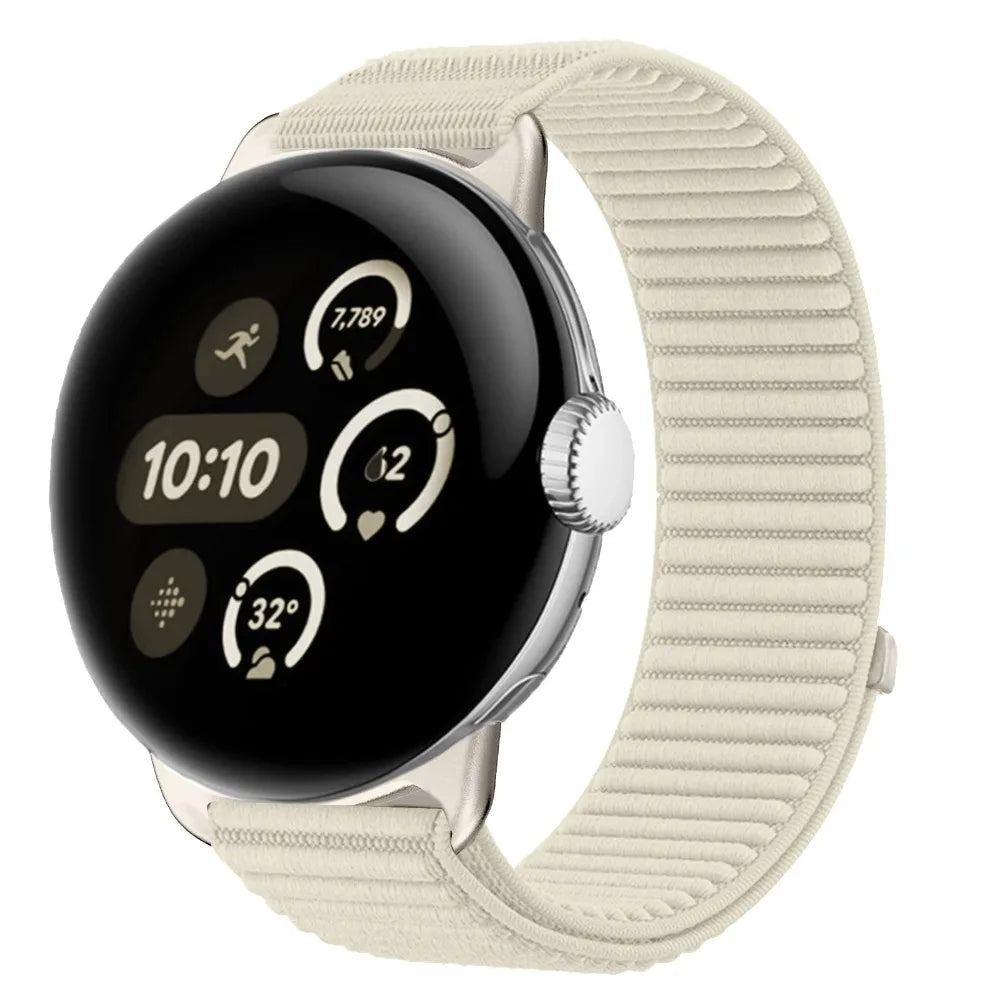Original Nylon Strap for Google Pixel Watch 4 3 45mm 41mm Weave Wristband Correa for Pixel Watch 4 3 2 1 Breathable Accessories