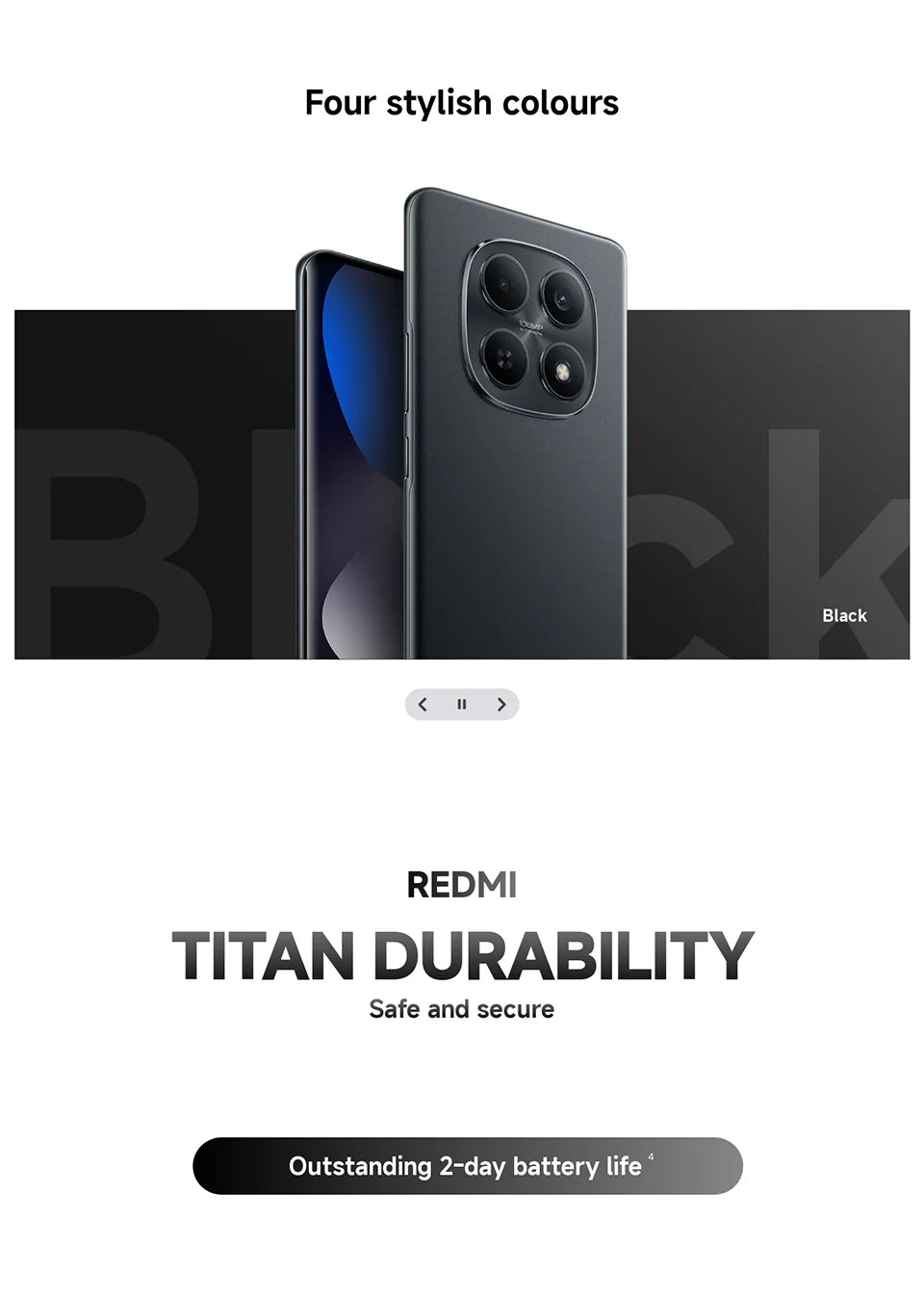Global Version Redmi Note 15 4G Smartphone 6000mAh 33W Battery 108MP Dual Camera 6.77" AMOLED 120Hz Display Xiaomi Cellphone
