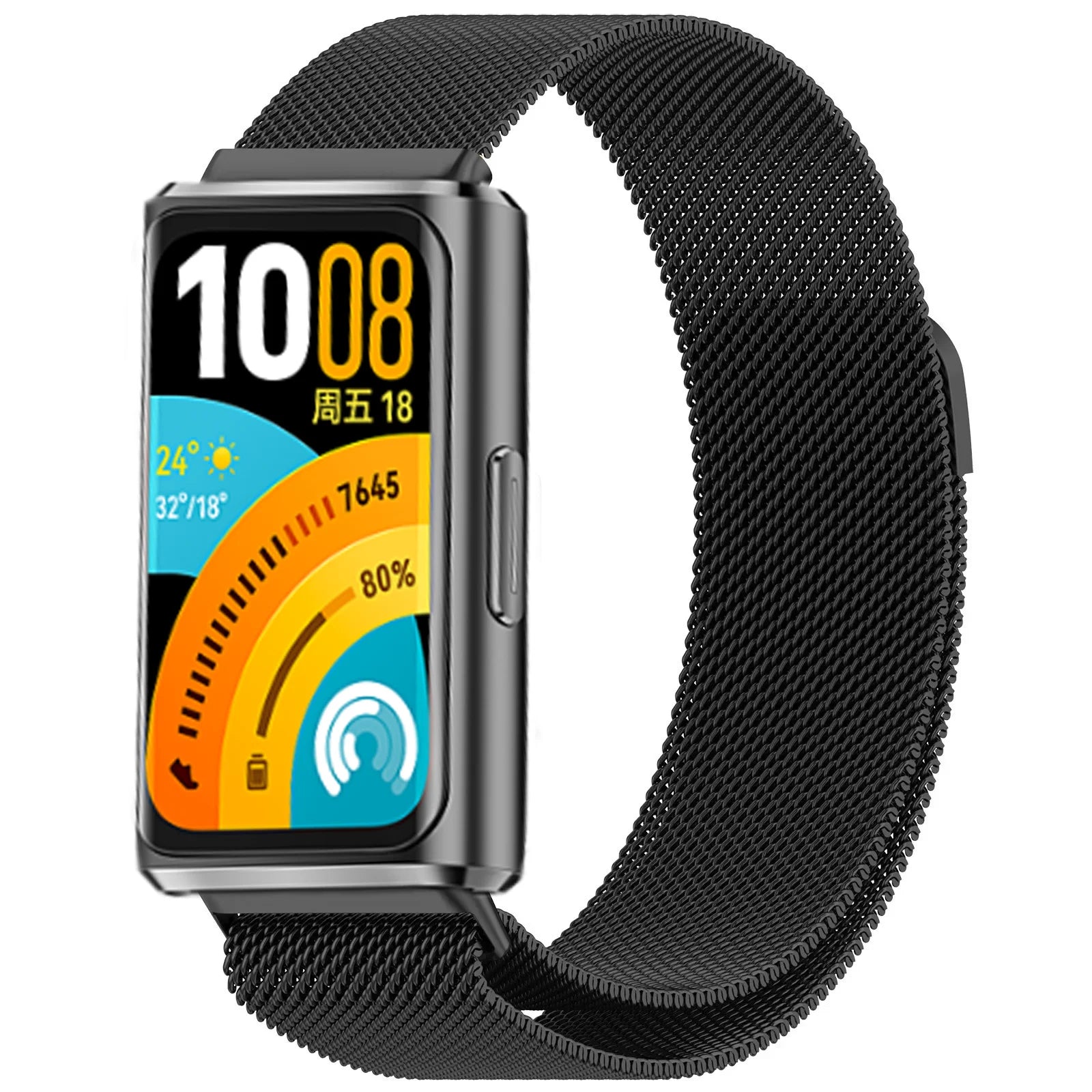 Milanese Band for Huawei Band 11 Pro 11 Metal Magnetic Strap Bracelet Breathable Wristband for Huawei Band 11 Correa Accessories