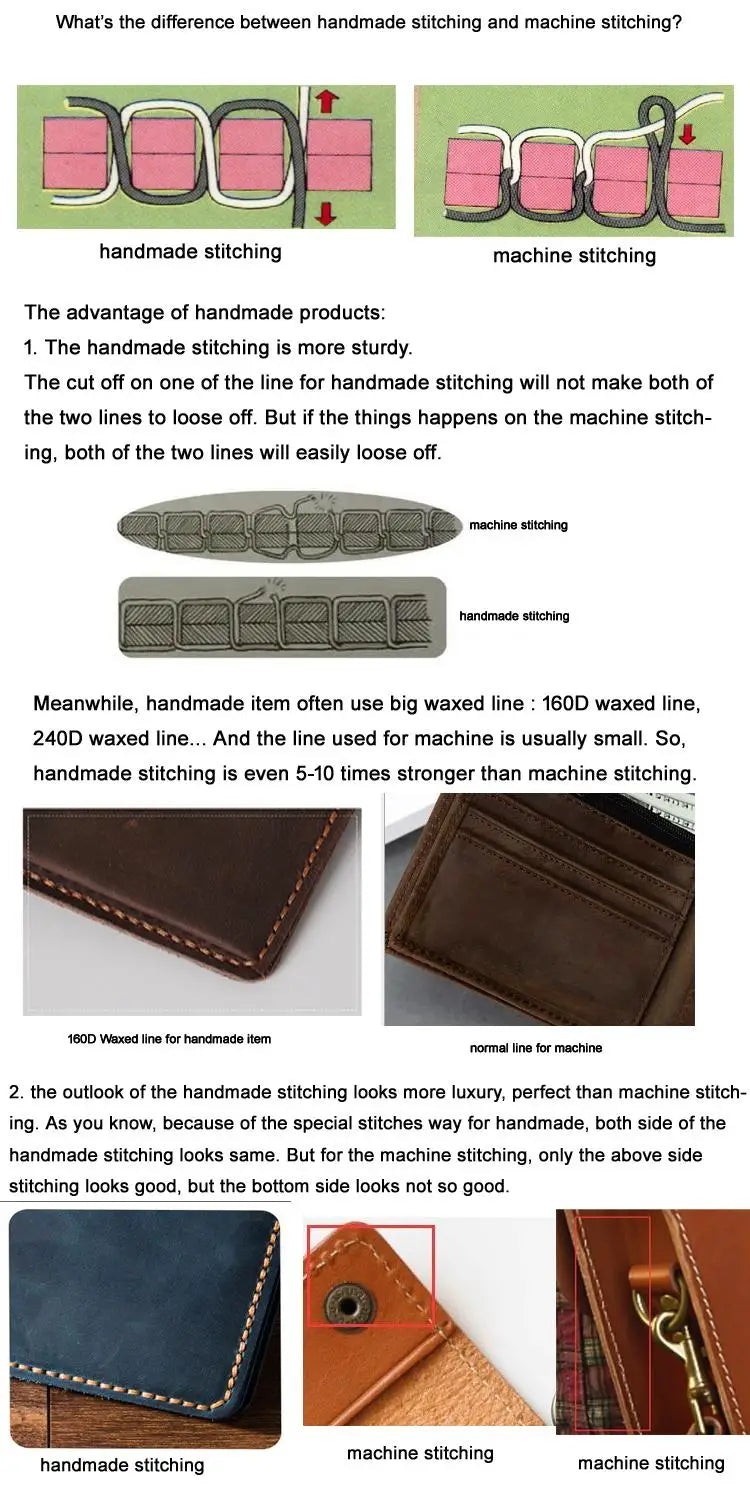 Luxury Handmade Genuine Leather Men Wallet Bifold Purse Male Wallets Short Money Clip Vintage Leather Money Bag with zip pocket