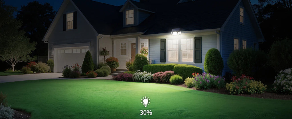 Top Brand Powerful 6000mah Outdoor Solar Lights With 3 Modes Two Motion Sensors Bright Light Wall Lamp For Garden Yard Garage