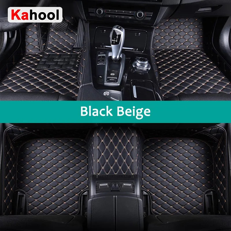 KAHOOL Custom Car Floor Mats For Citroen C5 Aircross C5X Auto Carpets Foot Coche Accessorie