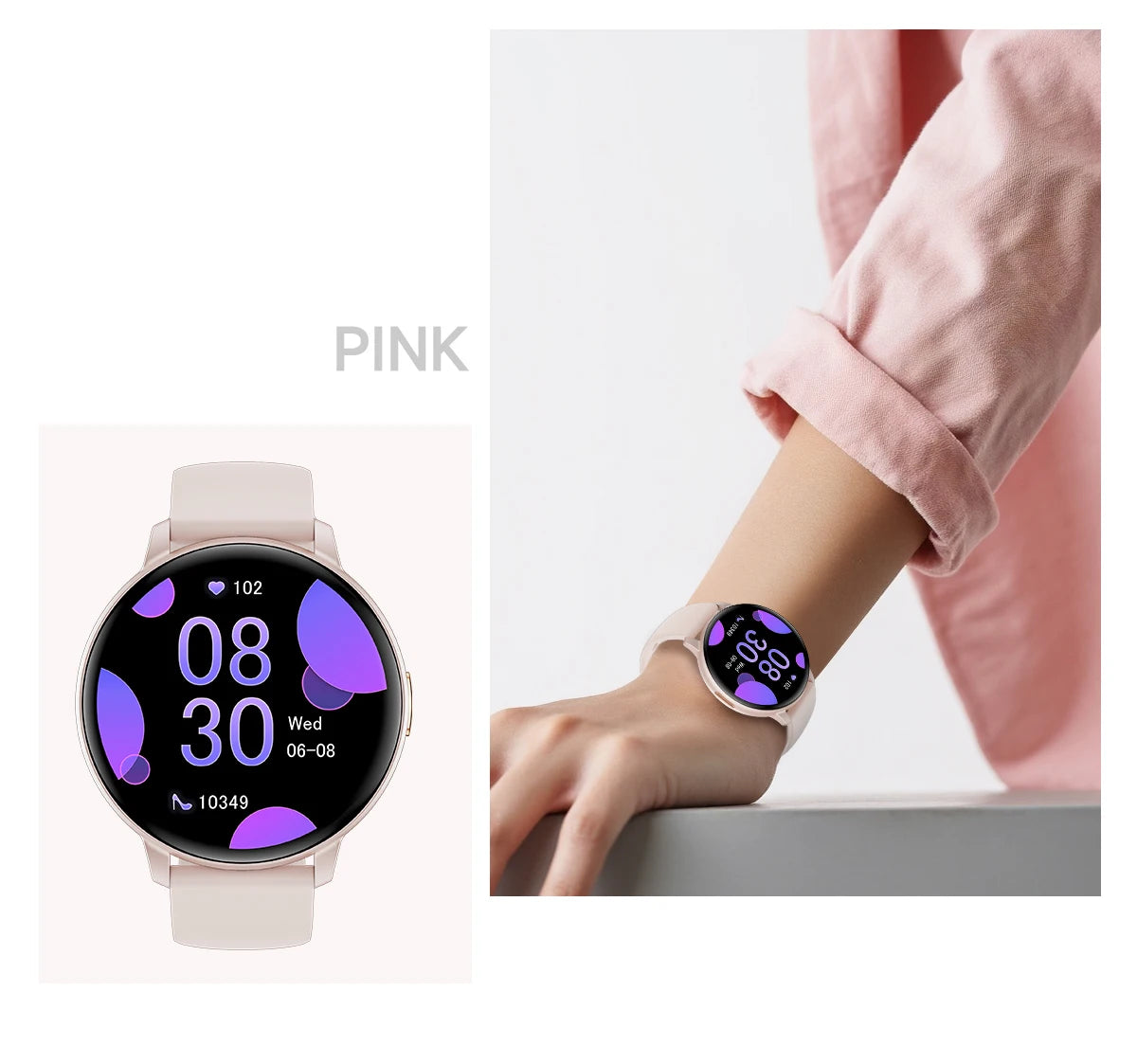 LIGE Fitness Smartwatch Voice Assistant 2026 Heart Rate Monitor Bluetooth Call IP67 Waterproof New Sports Tracker Smart Watches