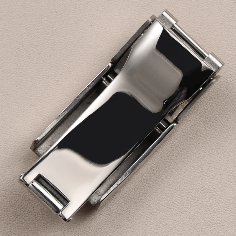 short cover 9*16mm solid silver black rose gold deployment watch clasp for Rolex Submariner Daytona GMT metal folding buckle