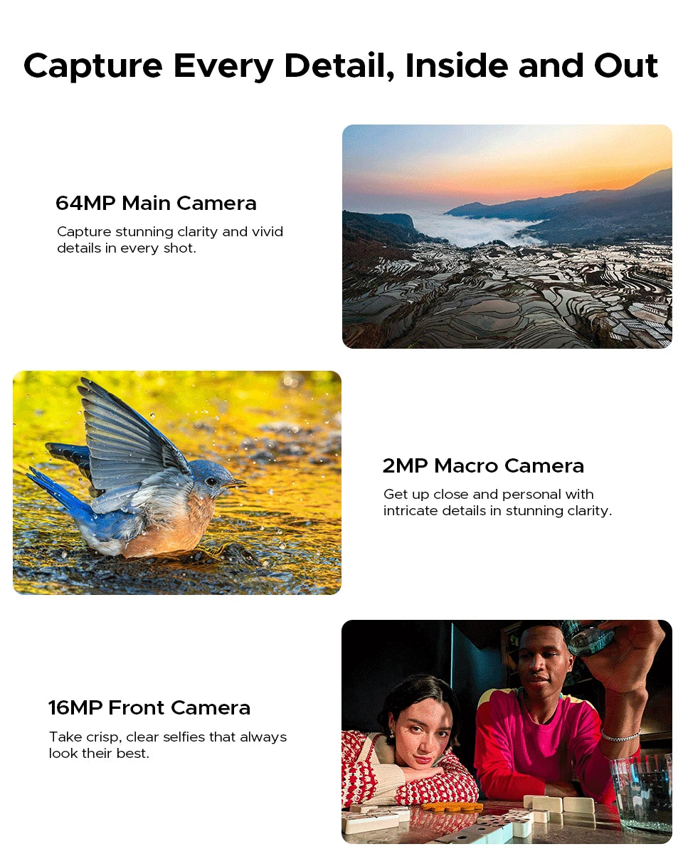 Global Version DOOGEE B10 Smartphone Android 16 7600mAh Battery 6GB 256GB 6.6'' Display 64MP AI Camera IP68 / IP69K Mobile Phone