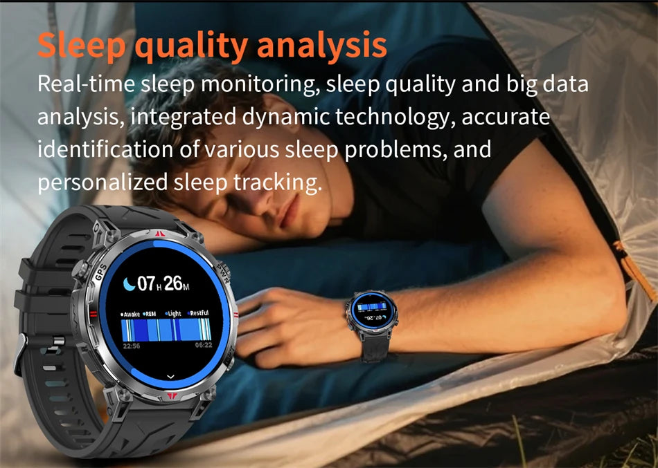 2025 New Professional GPS Sports Smart Watch Outdoor RIDE Run GPS track Swim Watchs Compass Altimeter 5ATM Sports Bracelets Men