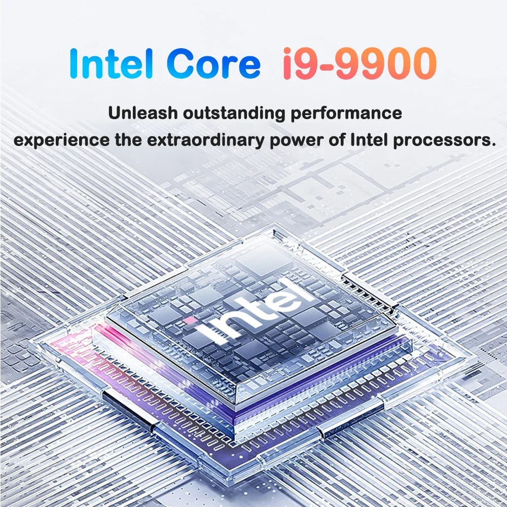 Trendy New 15.6" Laptop Intel Core I9-9900 32GB 2TB Gaming PC Ultra Slim Office Study Computer PC Windows 11 Pro 1920*1080 HD