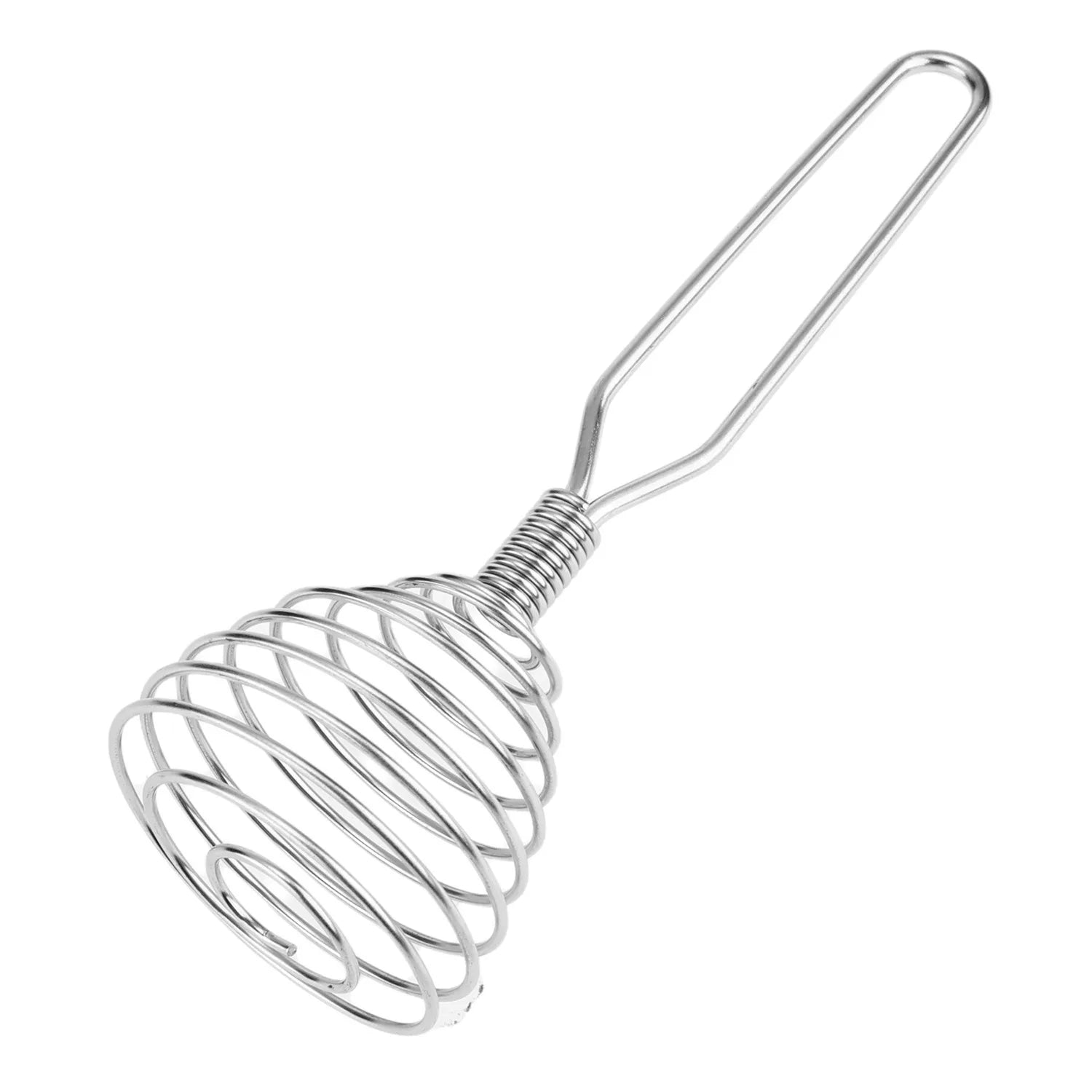 New Stainless Steel Manual Press Type Egg Beater Creative Honey Spoon Mixer Milk Jam Stirring Spoon Kitchen Baking Cooking Tools