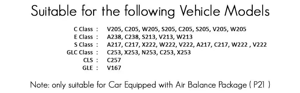 For Mercedes-Benz Car Aromatherapy Perfume Maybach AMG S350 S400 S450 Negative Ion Fragrance System Perfume