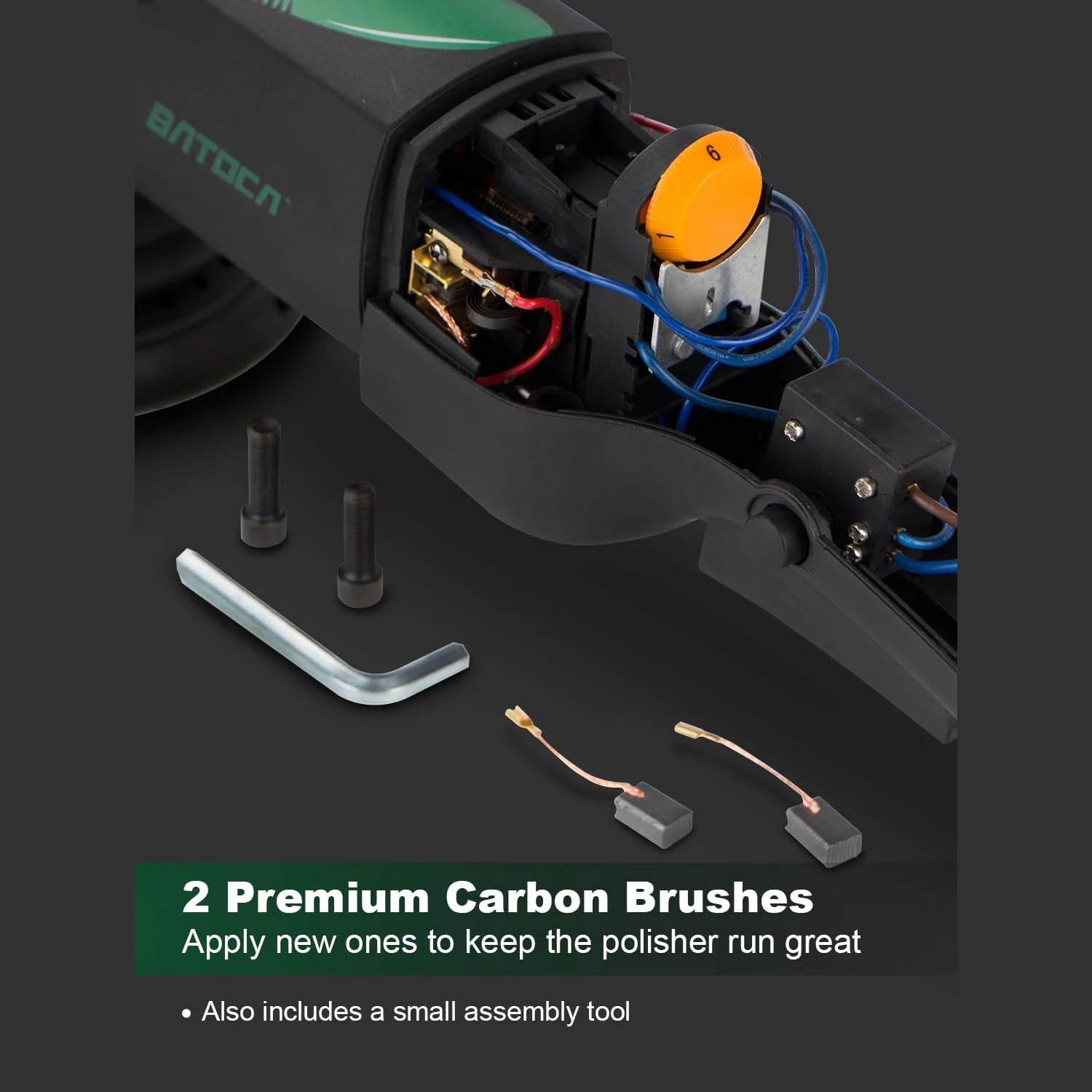 700W Car Polishing Machine DA 5inch 15mm Orbit Dual Action Auto Polisher Variable Speed Sander Buffing Waxing Machine