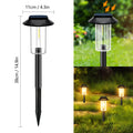 LED Solar Pathway Lights Outdoor Bright Solar Powered Landscape Lighting Waterproof Garden Lights Yard Lawn Patio Walkway Decor